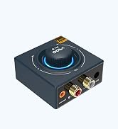 YMOO LDAC Bluetooth 5.3 Receiver for Home Stereo/Speaker with AUX 3.5mm/RCA | HiFi Wireless Audio...