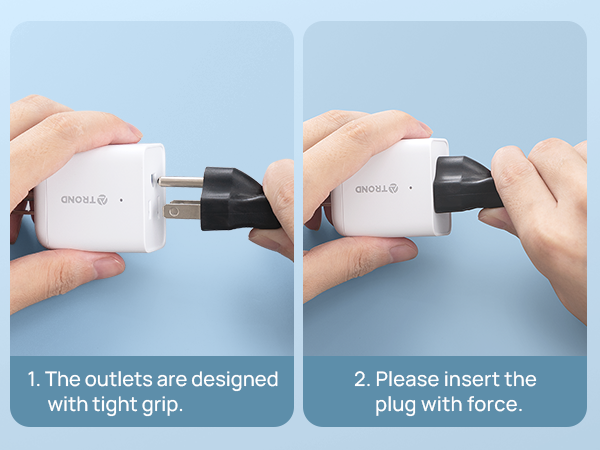 white outlet splitter