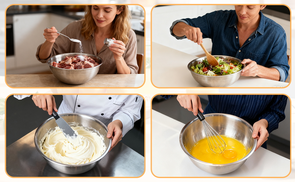 Stainless Steel Mixing Bowls