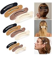 Large Duck Billed Flat Hair Clips, Ahoney 12 Pack Alligator Hair Clips Flat Claw Clips for Thin T...