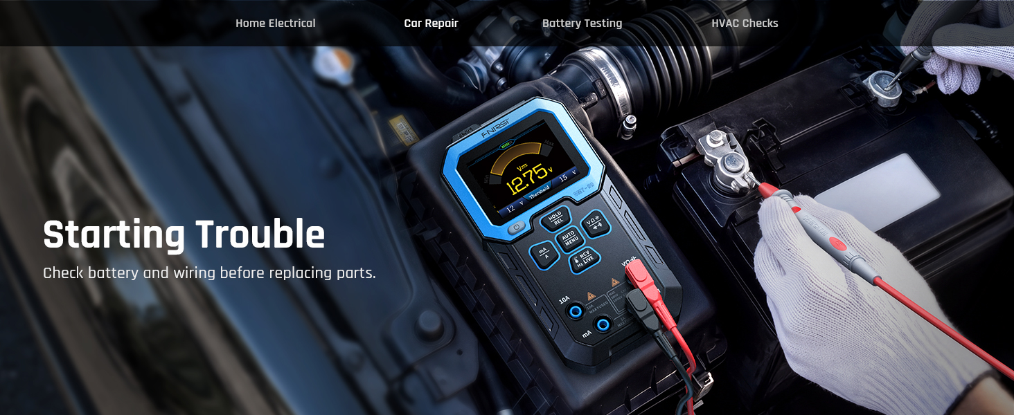 Auto-Ranging Automotive Multimeter