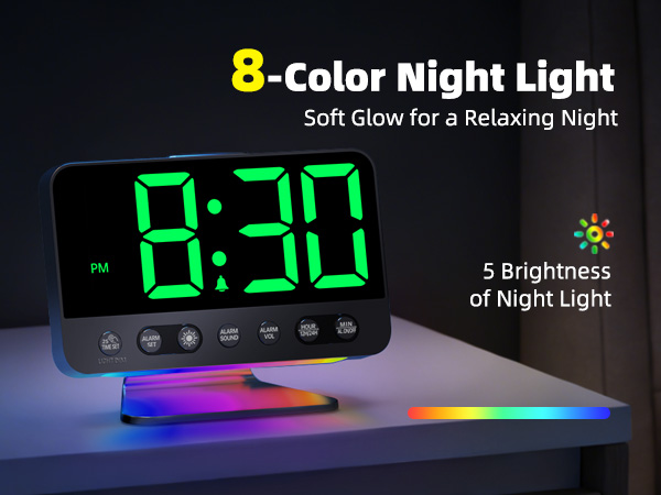 8-Color Night Light