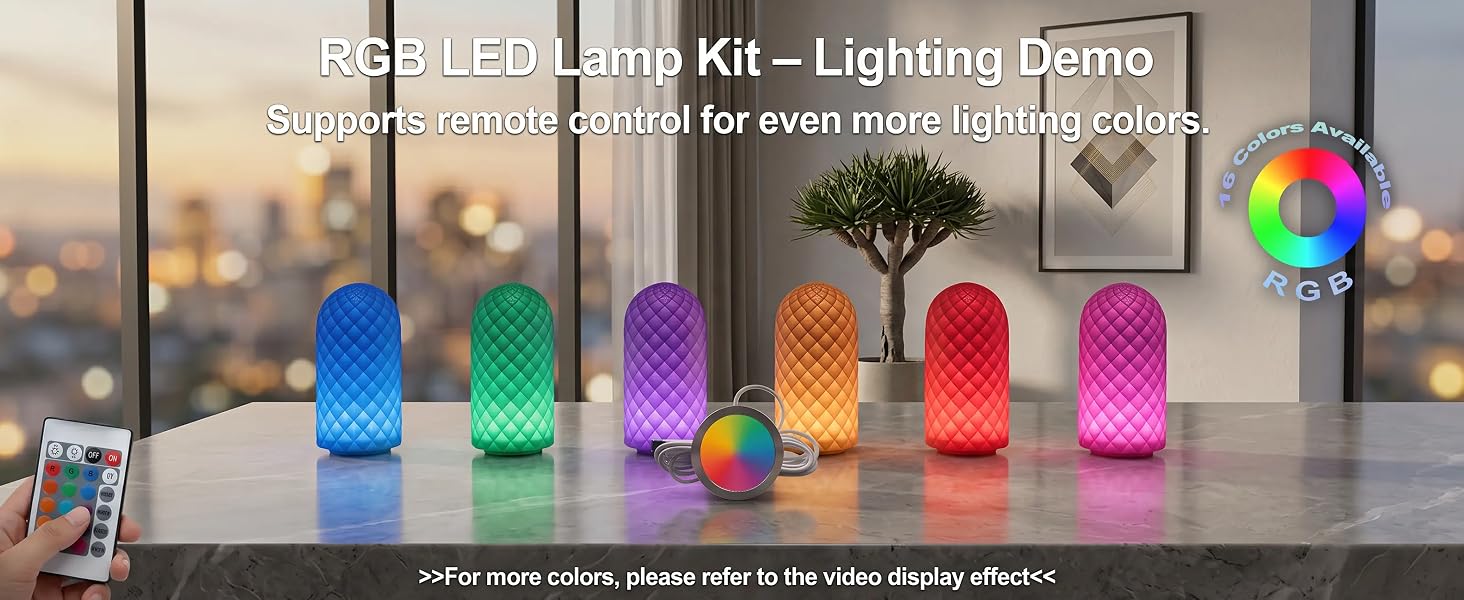 RGB LED Lamp Kit