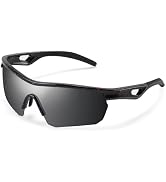 Vcarsian Kids Sunglasses Polarized Youth Baseball Sunglasses Softball Cycling Sports Sun Glasses ...