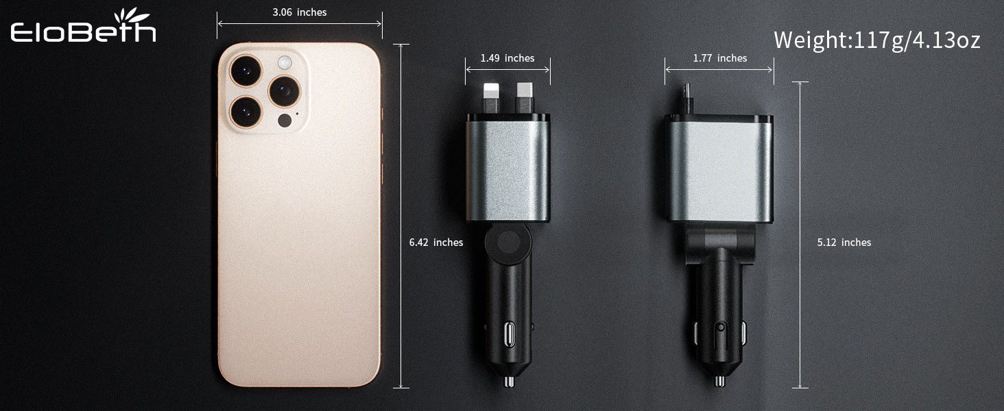 retractable car charger