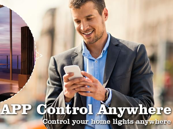 App control bulb anywhere anytime