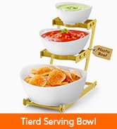 Tierd Serving Bowl
