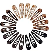 Cptots Small Hair Barrettes For Women No Slip Metal Snap Clips For Thin And Fine Hair,Matte Black...