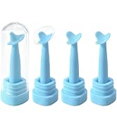 4PCS Hard Contact Lens Inserter Stand, Lens Inserter (Not Remover) with Storage Box Suction Cup B...