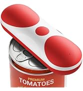 Electric Can Opener for Seniors | One-Touch Automatic, USB Rechargeable, Cordless Battery Powered...