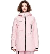 HIGH EXPERIENCE Ski Jacket Snowboard Coat Snow Winter Waterproof Insulated Windproof Baggy Warm H...