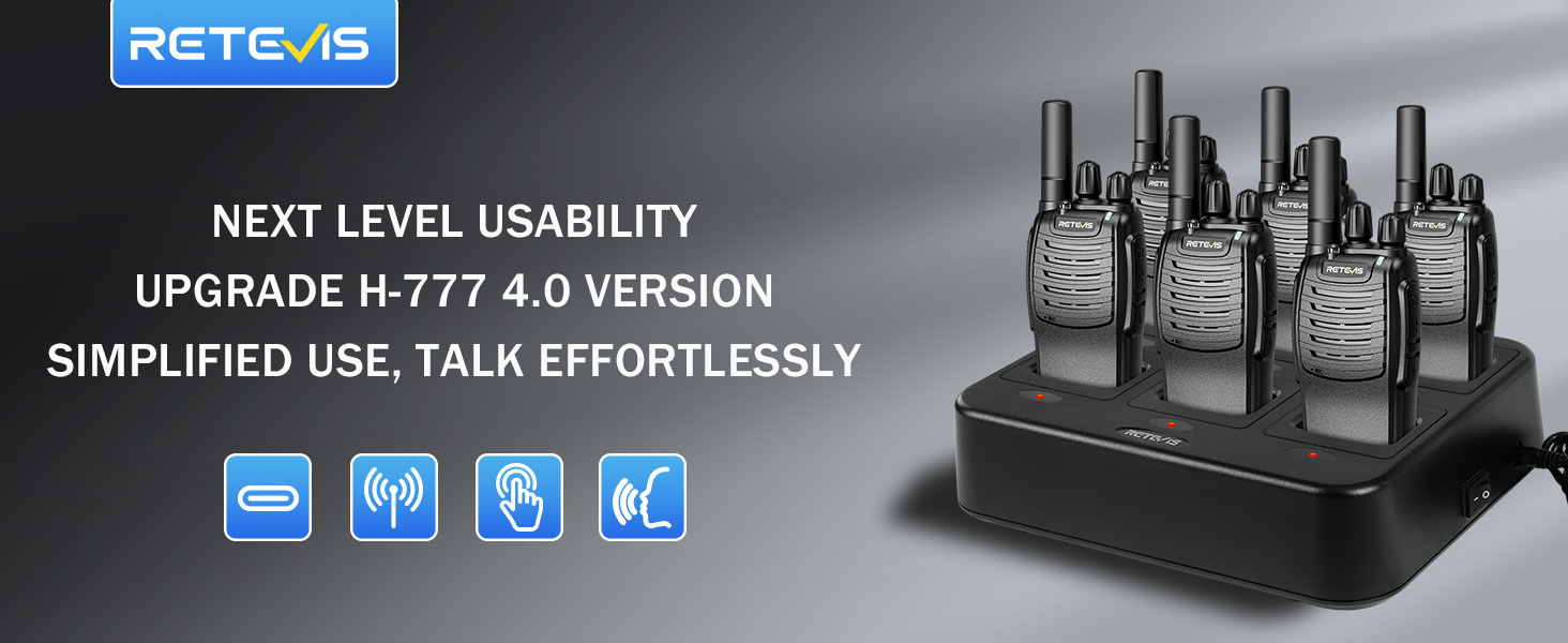 retevis H-777 walkie talkies