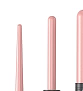 5 in 1 Curling Iron Wand Set, Hair Curling Iron Interchangeable Ceramic Barrels (0.35 to 1.25 Inc...