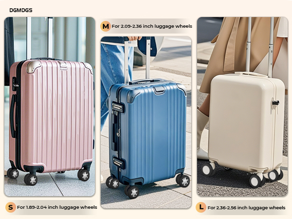 travelling case accessories,silicone level 8 luggage wheel cover,suitcase wheel protector cover