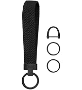 Fishent Stretchy Keychain, Woven Keychain Wristlet for Keys