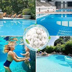 Pool Filter Sand Fiber Filter Media