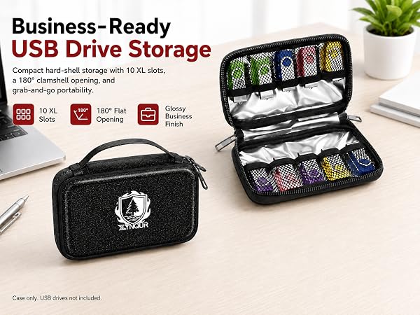 fireproof USB drive storage
