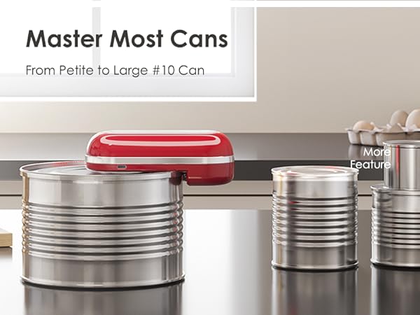 Easily Open Small or Large Tall Cans