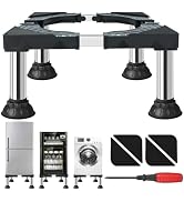 Mini Fridge Stand Heavy Duty Universal Adjustable Base (8.2