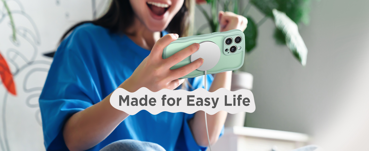 iPhone 16 Pro Max case Fits MagSafe Drop Resistant Matte Skin Feeling Shockproof Back Cover