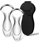 RONAVO Tongue Scraper Tongue Cleaner (2024) Tongue Scraper for Adults Portable Storage Tongue Coa...