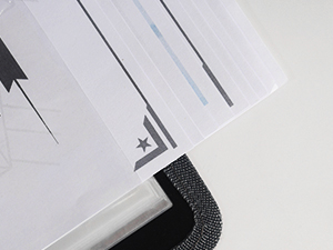 folder binder portfolio folder for artwork black folders with pockets black file folders
