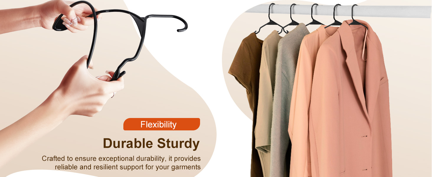 plastic coat hangers for adult