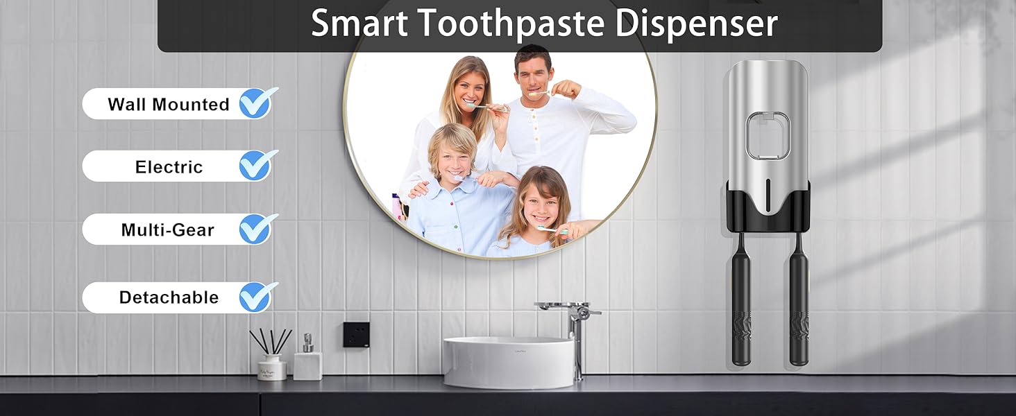 electric toothpaste dispenser