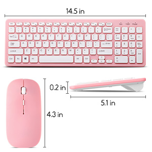 Wireless Keyboard and Mouse Combo