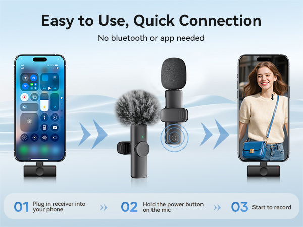 Wireless Microphone for iPhone