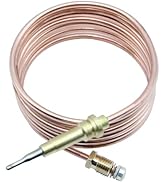 GZKEFEIS Compatible with Bertazzoni 508041 Thermocouple Oven Burner Replacement - 1400MM Bake Bur...