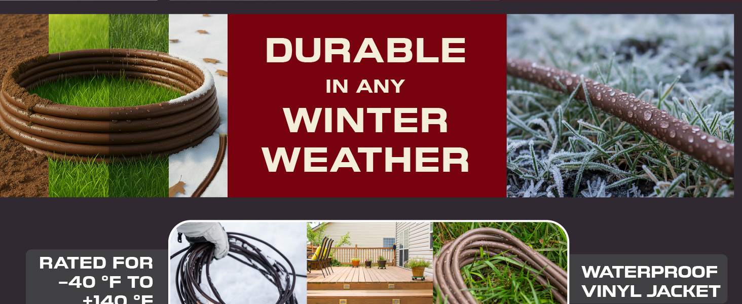 brown outdoor cord