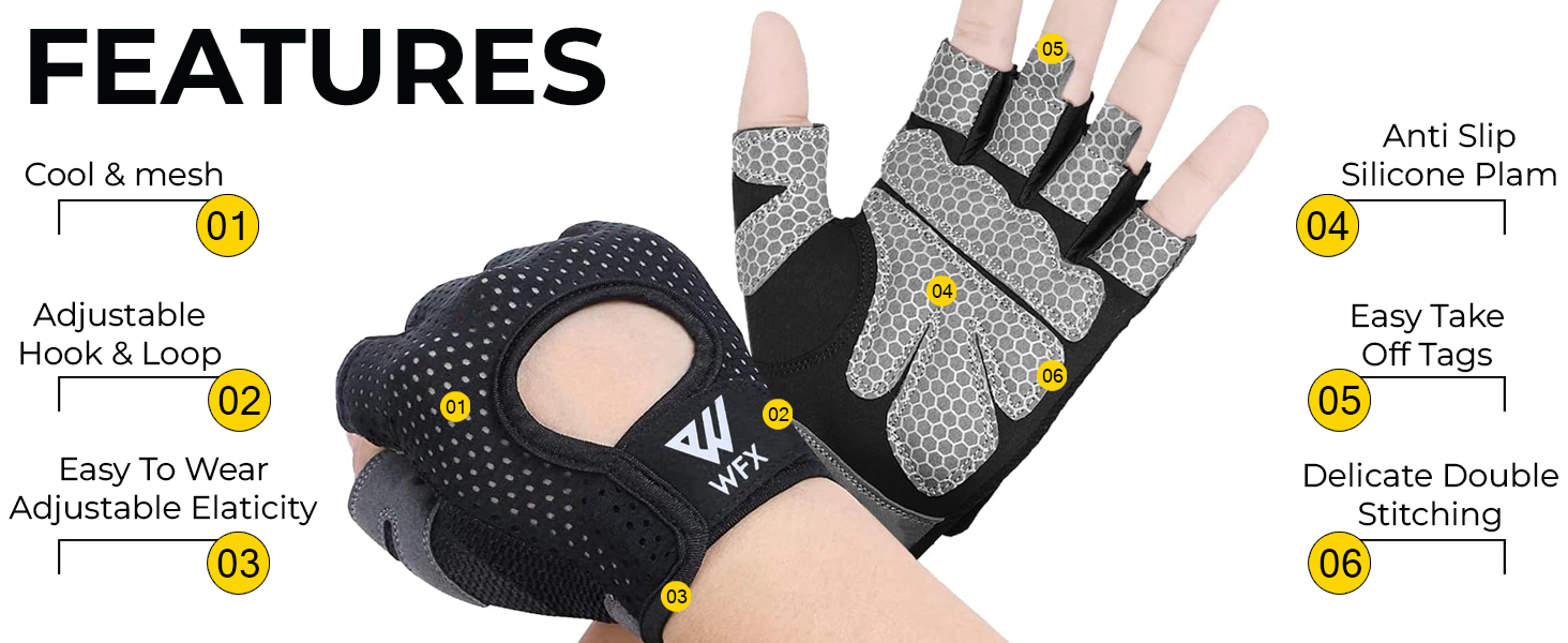 gym exercise gloves men
