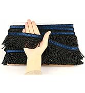 Fenghuagwu 5 Yard Long 2.5 Inches Wide Bullion Fringe Trim and Embellishments Fabric Trims Sewing...