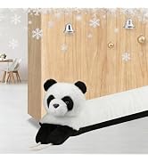 MAGZO Under Door Draft Stopper 36 Inch, Weighted Animal Noise Blocker for Door, Panda Draft Guard...