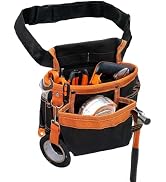 BLIRITEL Tool Belt for Men Women, Adjustable Electrician Tool Pouch belt for Carpenter,Constructi...