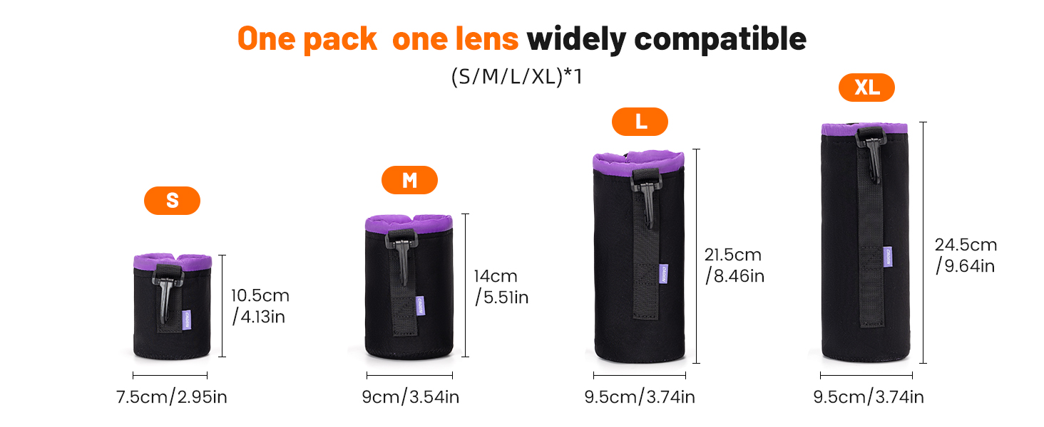 Camera Lens Pouch