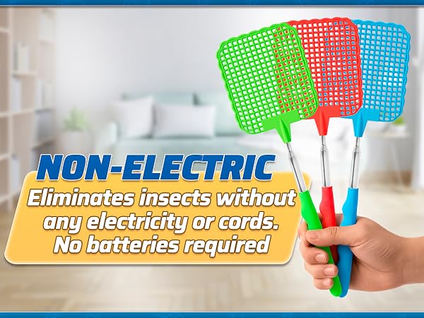 fly swatter for indoors mosquito jacket house flies killer indoor stainless steel handle racket