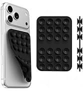 Upgraded Double Sided Silicone Suction Cup Phone Case Mount, Sticky Phone Grip Holder for Hands-F...