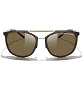 MERRY'S Square Polarized Sunglasses for Men Women Vintage Double Bridge Sunglasses Mirrored Lens