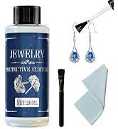 kuailaya Jewelry Sealant, Jewelry Protective Coating Non-Tarnish Clear Sealant Waterproof Barrier...