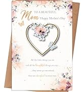 gerdiny Mothers Day Card, Mother's Day Card Gifts for Mom from Daughter Son, Mother's Day Cards G...