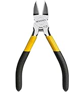 Wire Cutters, BOOSDEN 5 inch Flush Cutter, Dikes Wire Cutter for Crafting Electrical Jewelry Maki...