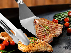 flat top grill accessories set