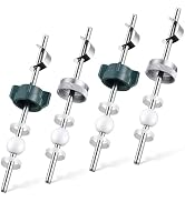 Enhon 4 Pack Bathroom Sink Stopper Replacement, Lavatory Popup Center Piece Assembly, Pivot Rod B...