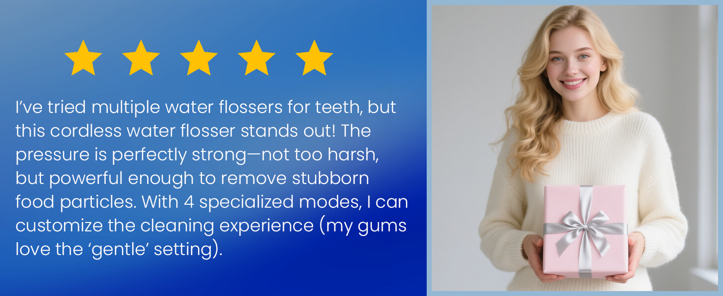 water flosser