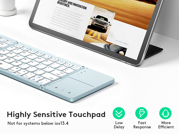 Sensitive touchpad