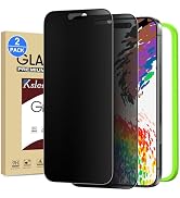 Ksleri 2 Pack Matte Privacy Screen Protector for iPhone 17 Pro 6.3-inch with Installation Frame, ...