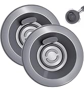54mm Silicone Backflush Cleaning Discs, Grey (2PCS) | Blind Cleaning Disc Fit Breville BES870XL B...