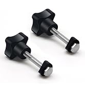 Yasdyri Rollator Walker Replacement Knob 2 PCS Replacement Arm Adjustment Knobs for Rollator Walk...